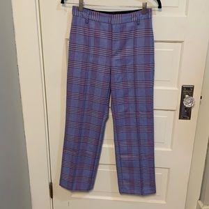 Urban Outfitters Plaid Flare Trouser Pants Sz 0